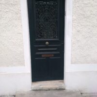 Reproduction isolante de porte ancienne, origine Reproduction isolante de porte ancienne