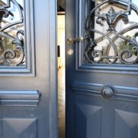 Reproduction isolante de porte ancienne Reproduction isolante de porte ancienne