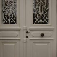Reproduction isolante de porte ancienne Reproduction isolante de porte ancienne
