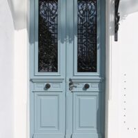 Reproduction isolante de porte ancienne Reproduction isolante de porte ancienne